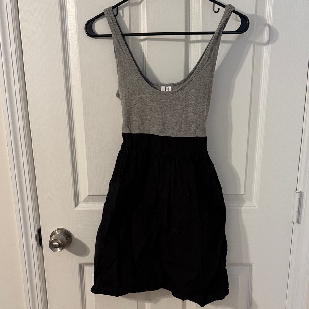 O'Neill Gray and Black Tank Dress